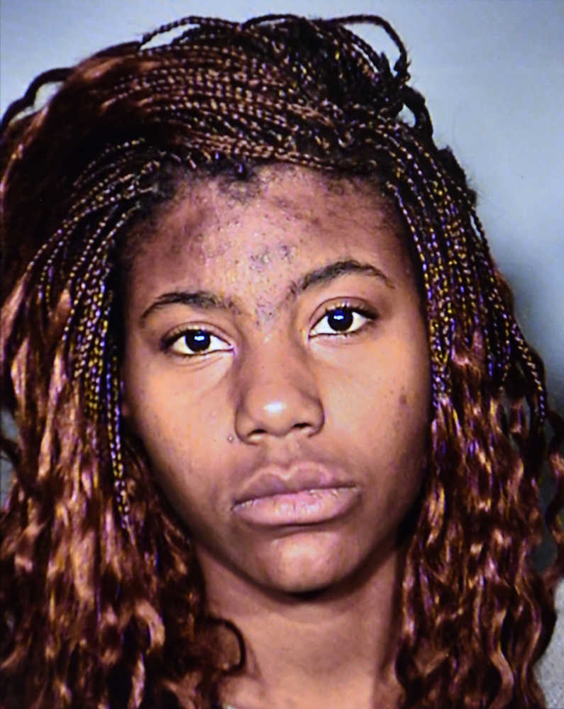 This photo provided by the Las Vegas Metropolitan Police Department shows Lakeisha N. Holloway, who police said smashed into crowds of pedestrians on the Las Vegas Strip on Sunday, Dec. 20, 2015, killing one person and injuring dozens. (Las Vegas Metropolitan Police Department via AP)