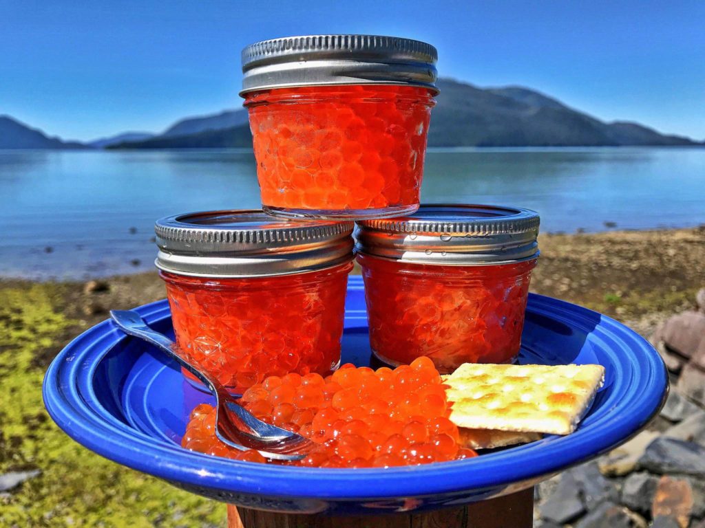 Siberian 2600 Radiant Salmon Eggs Red 1oz Jar