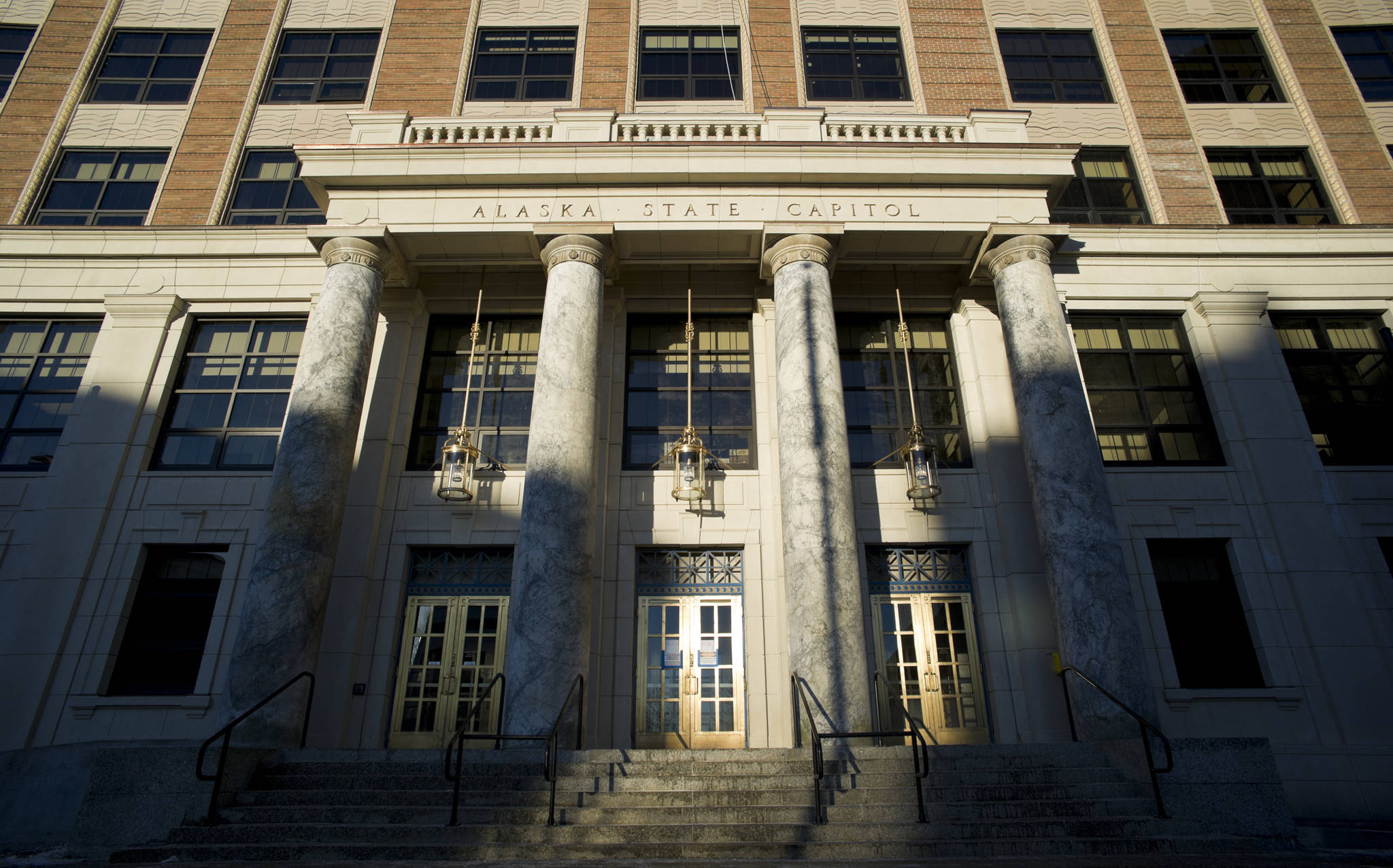 The Alaska State Capitol building is seen on Jan. 3, 2017. (Michael Penn | Juneau Empire File)