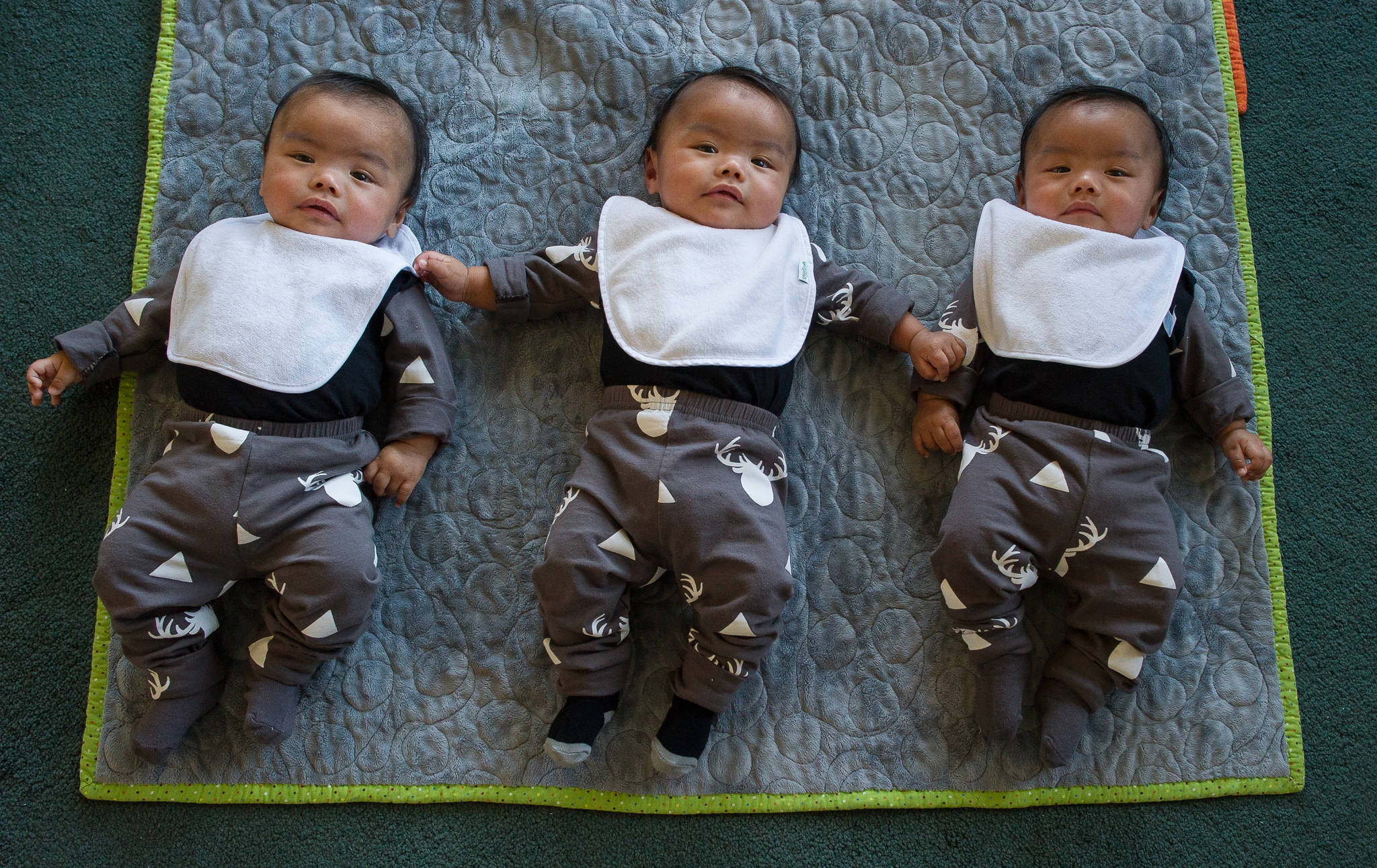 Who’s who? Identical triplets prove difficult to tell apart Juneau Empire
