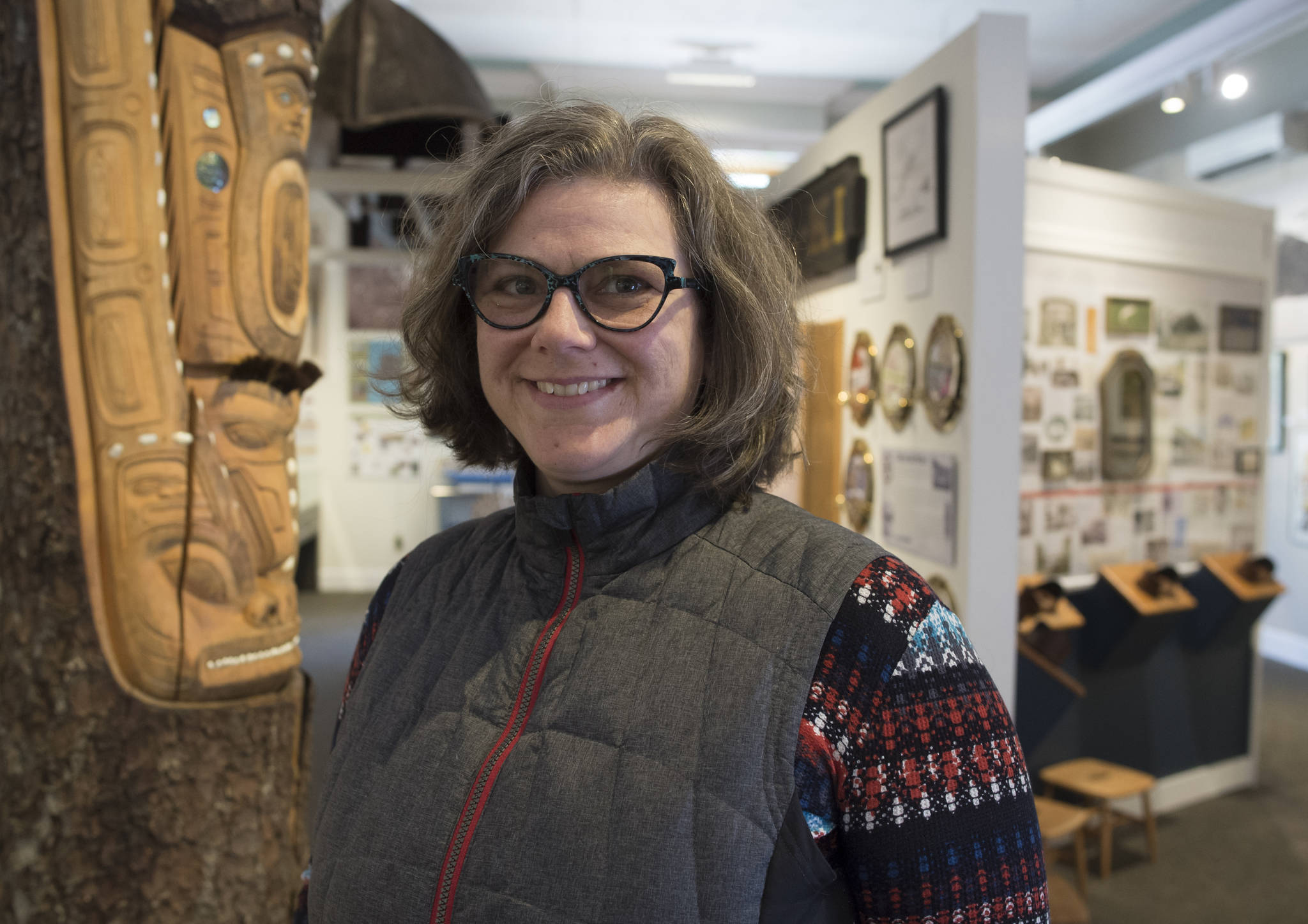 Beth Weigel has been named as the new director of the Juneau-Douglas City Museum. (Michael Penn | Juneau Empire)