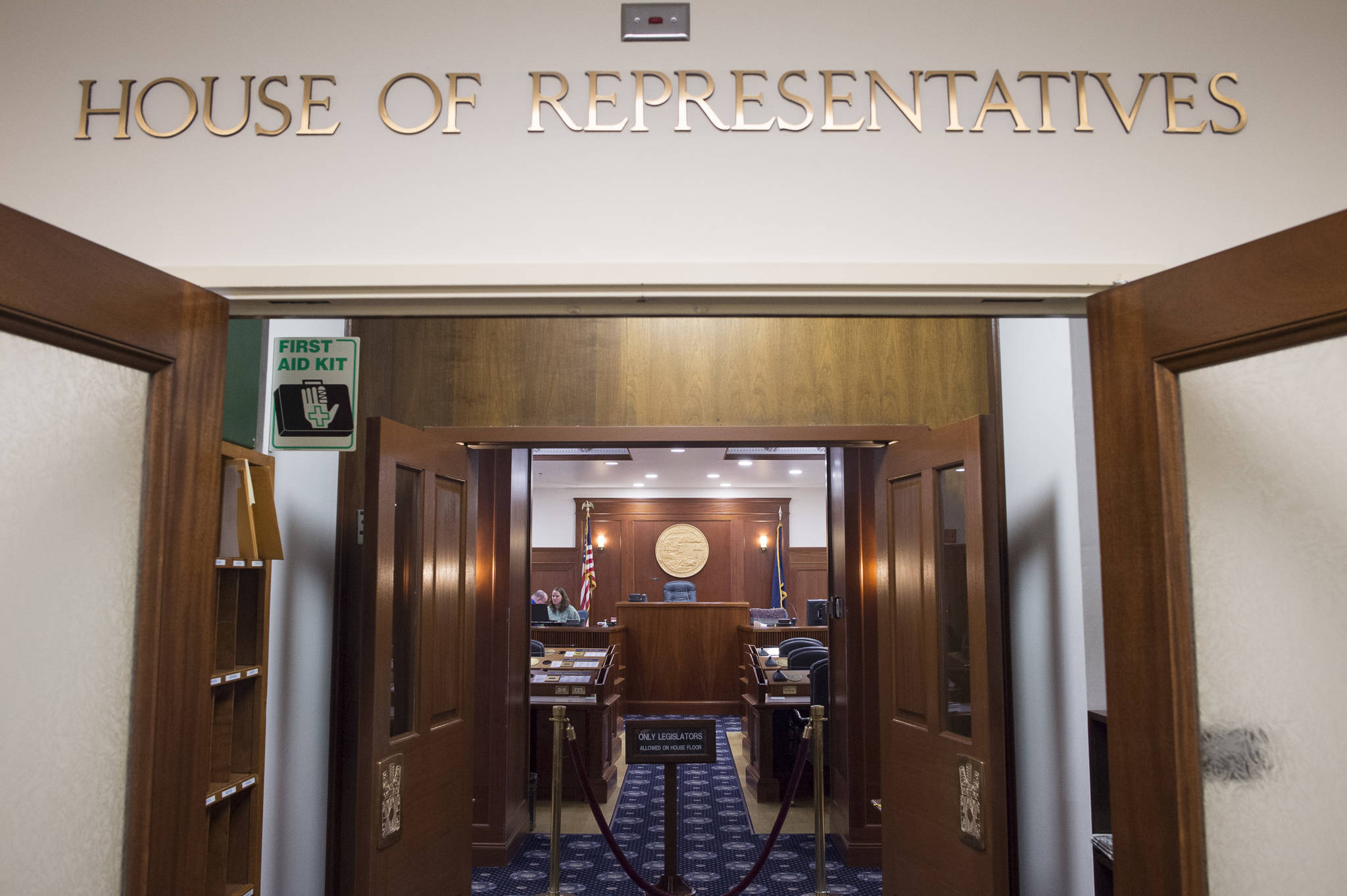 Leadership remains unsolved in the House of Representatives on Friday, Jan. 25, 2019. (Michael Penn | Juneau Empire)                                Leadership remains unsolved in the House of Representatives on Friday, Jan. 25, 2019. (Michael Penn | Juneau Empire)