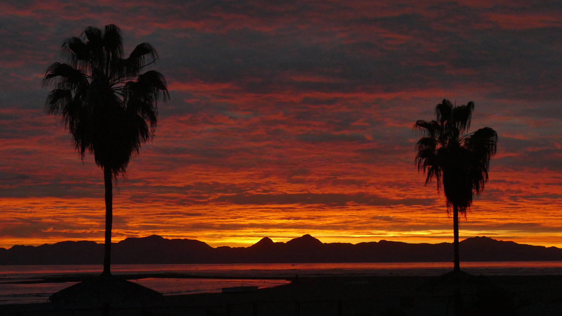 The long Loreto beach faces east, toward the rising sun. (Courtesy Photo | Bob Armstrong)