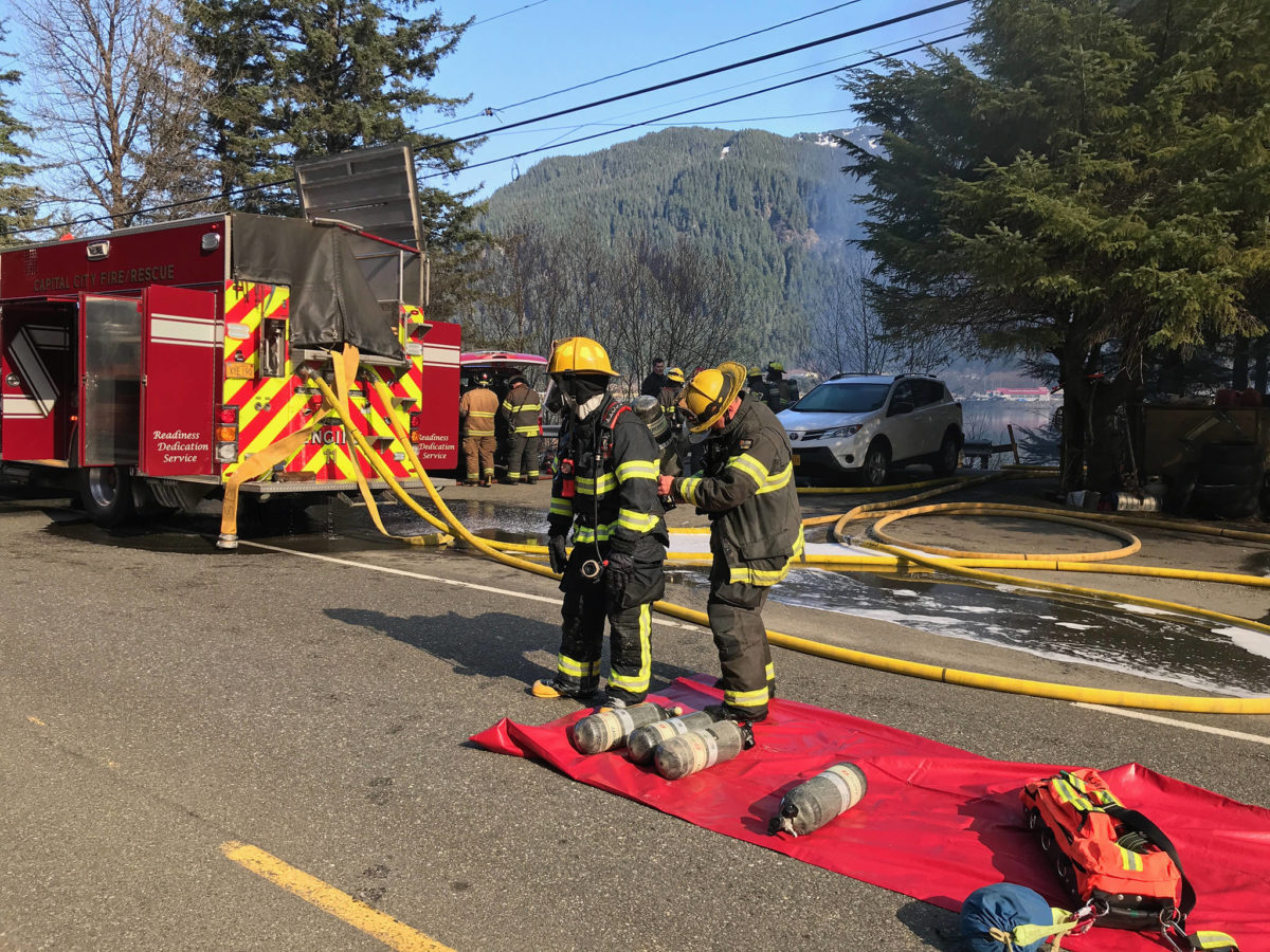 Update: Occupants escape safely from house fire | Juneau Empire