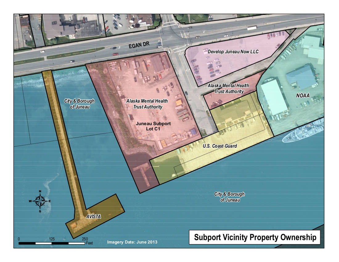 Lot C1 is for sale via a sealed-bid auction, and the City and Borough of Juneau may make an offer. (Courtesy Photo | City and Borough of Juneau)