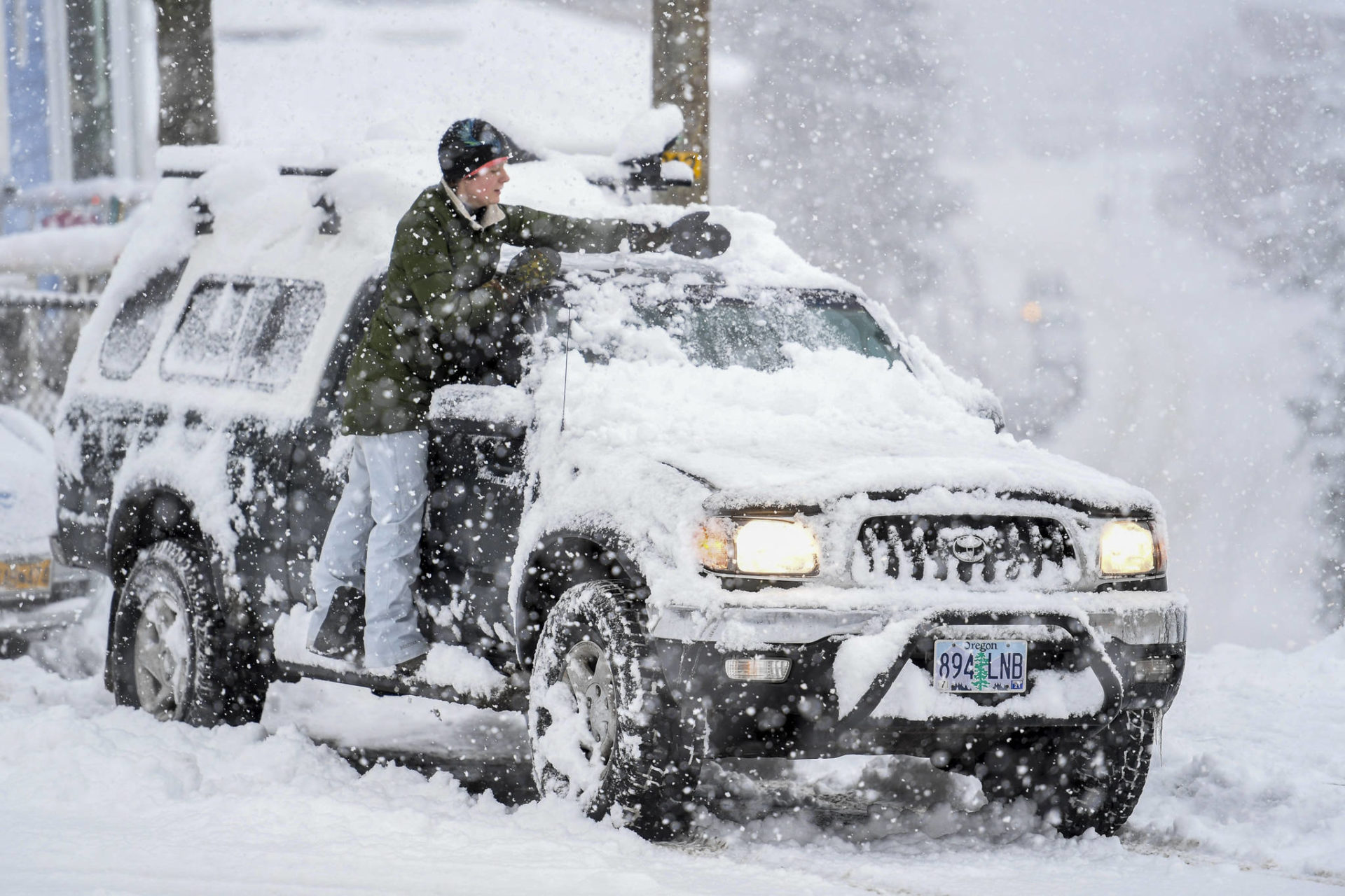 City Plows Ahead With More Snow Expected Tonight 