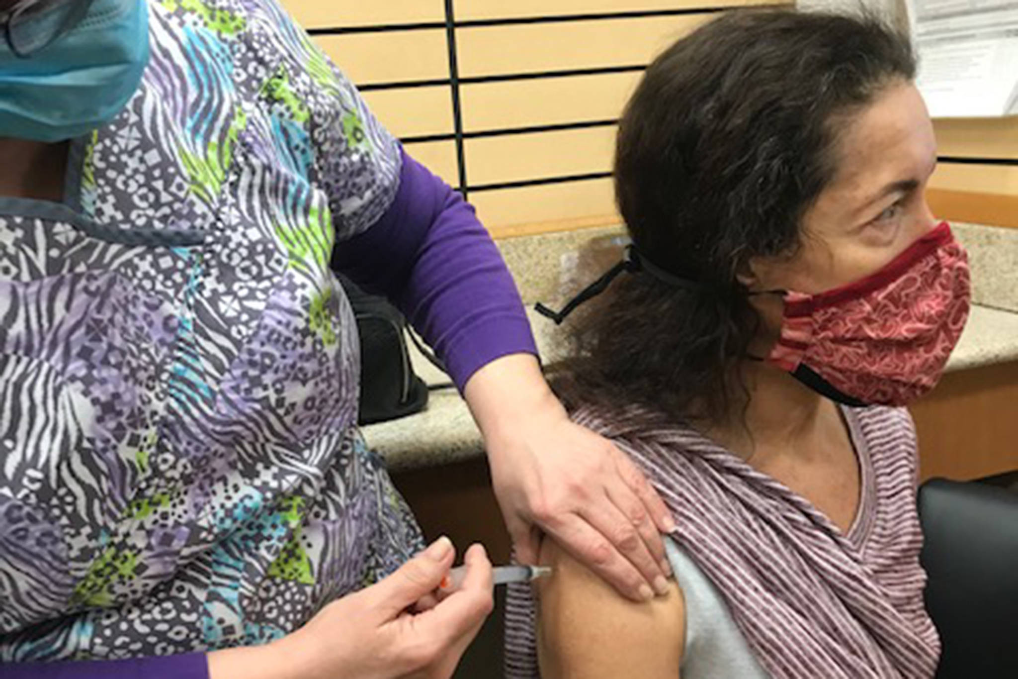 "I’ll tell you, one reason I got the COVID vaccines is because wearing a mask is getting old, and I want to do my part in helping us get past necessary mask mandates," writes Dr. Emily Kane. (Courtesy Photo)