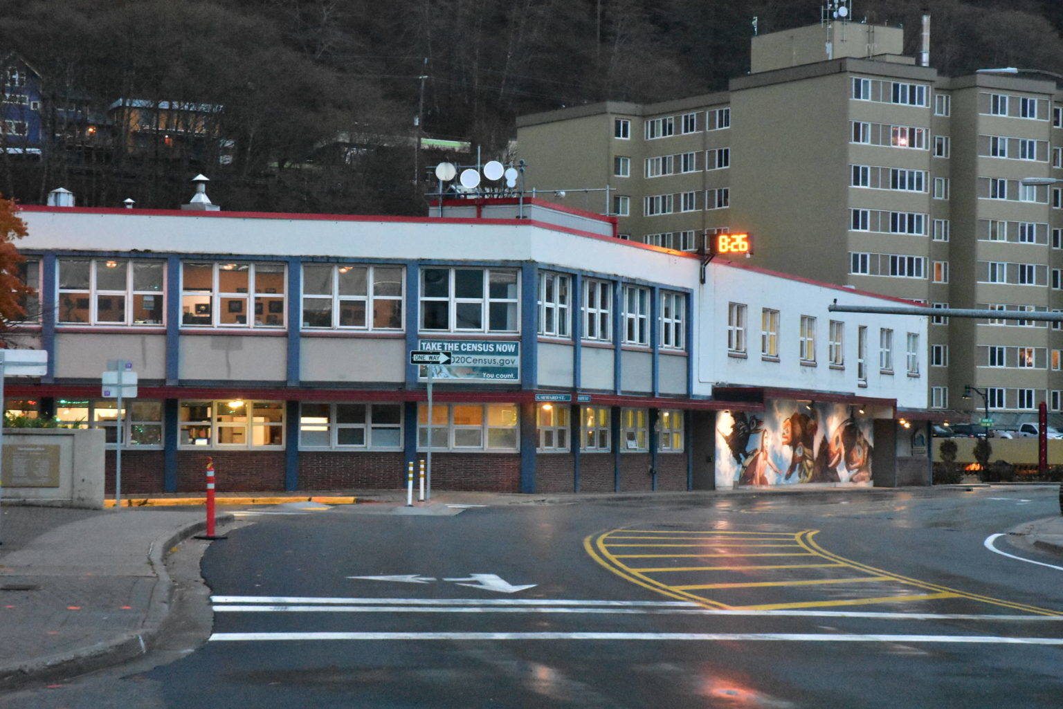 Juneau City Hall on October 24, 2020. At Monday's Public Works and Facilities Committee meeting, members discussed options for moving forward with a new city hall building.  (Peter Segall / Juneau Empire File)