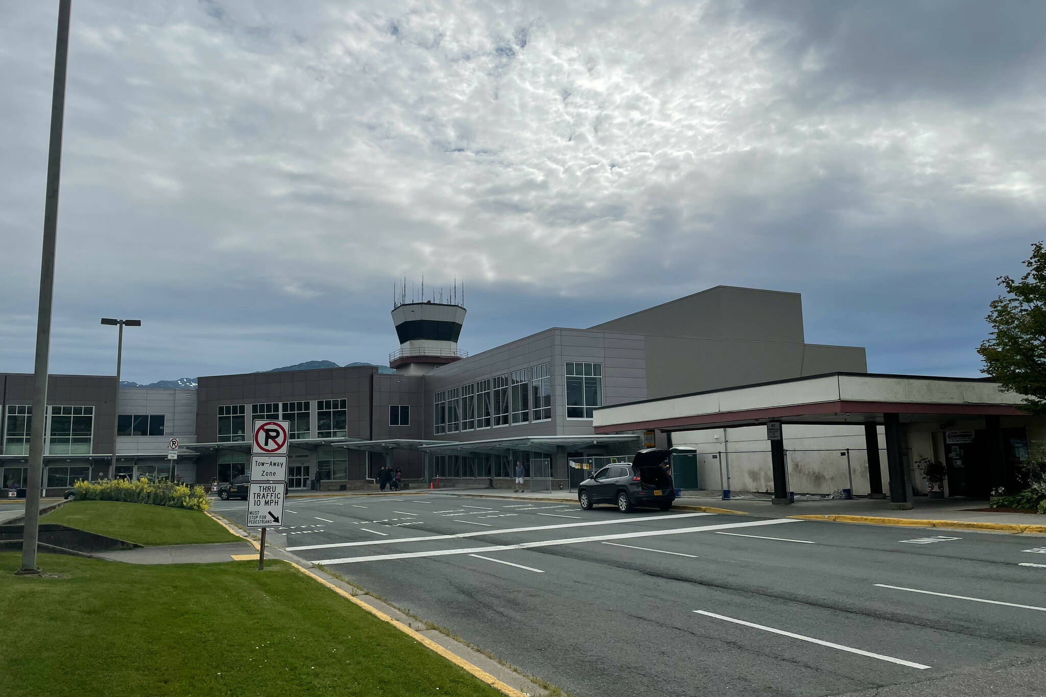 This Aug. 3, 2021, photo shows Juneau International Airport.  The Federal Aviation Administration shared recommendations on Thursday for improving aviation safety in the state. (Michael S. Lockett / Juneau Empire File)