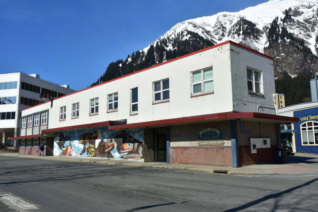 This March 2020 photo shows Juneau's City Hall. It is midway through the week for candidates to file for October's municipal election. Currently, no new filings have been entered since the initial first day filings, but both school board members with their seats opening up for election said they plan to run again in their current positions. (Peter Segall / Juneau Empire File)