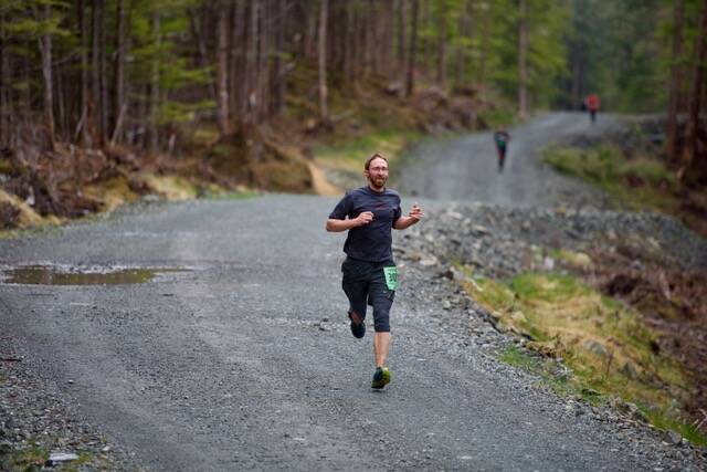 Justin Fantasia shown running in the original Eldred Rock Lighthouse Run 4 the Rock Foghorn Race, which as since been renamed to the Justin Fantasia Memorial Run 4 the Rock in his honor. (Courtesy photo / Sue York)