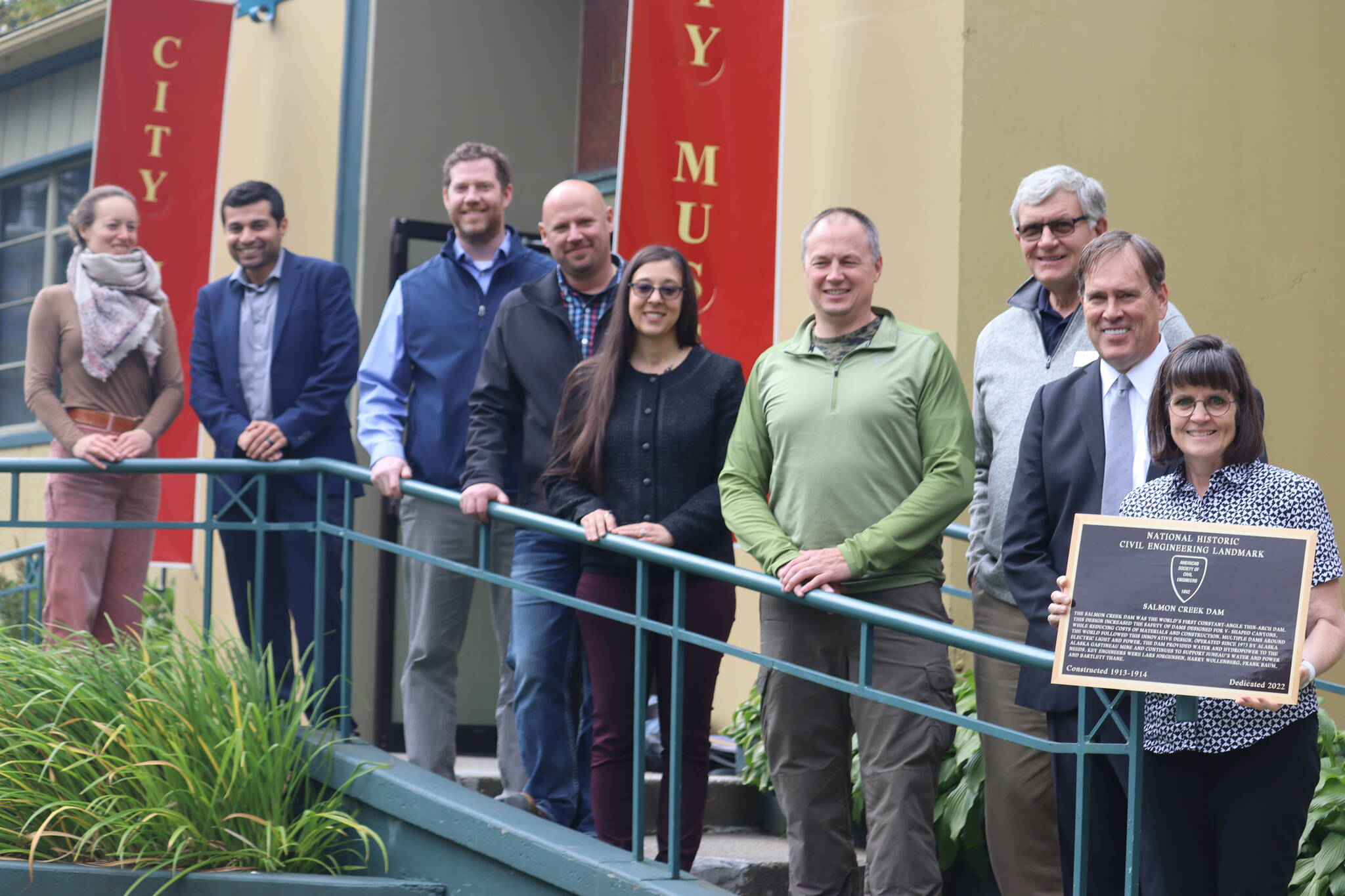 Salmon Creek Dam recognized as a National Historic Civil Engineering