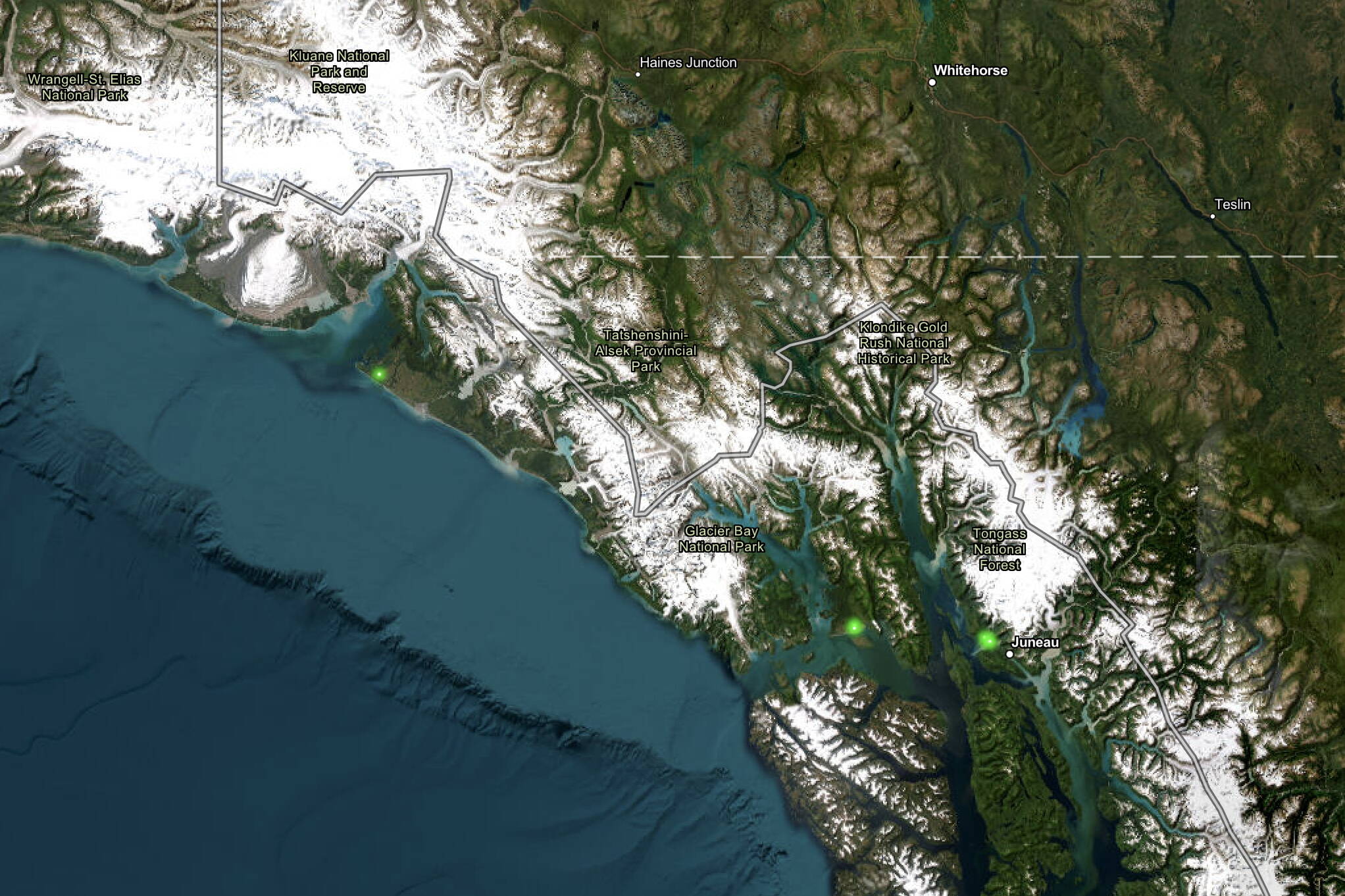 A map shows Juneau, Gustavus and Yakutat are the three municipalities in Southeast Alaska with sites contaminated by “forever chemicals” known by the abbreviation of PFAS. A bill by state Sen. Jesse Kiehl, D-Juneau, seeks to eliminate the use of such chemicals for most firefighting, which is one of the most common activities that uses such substances. (Alaska Department of Environmental Conservation)