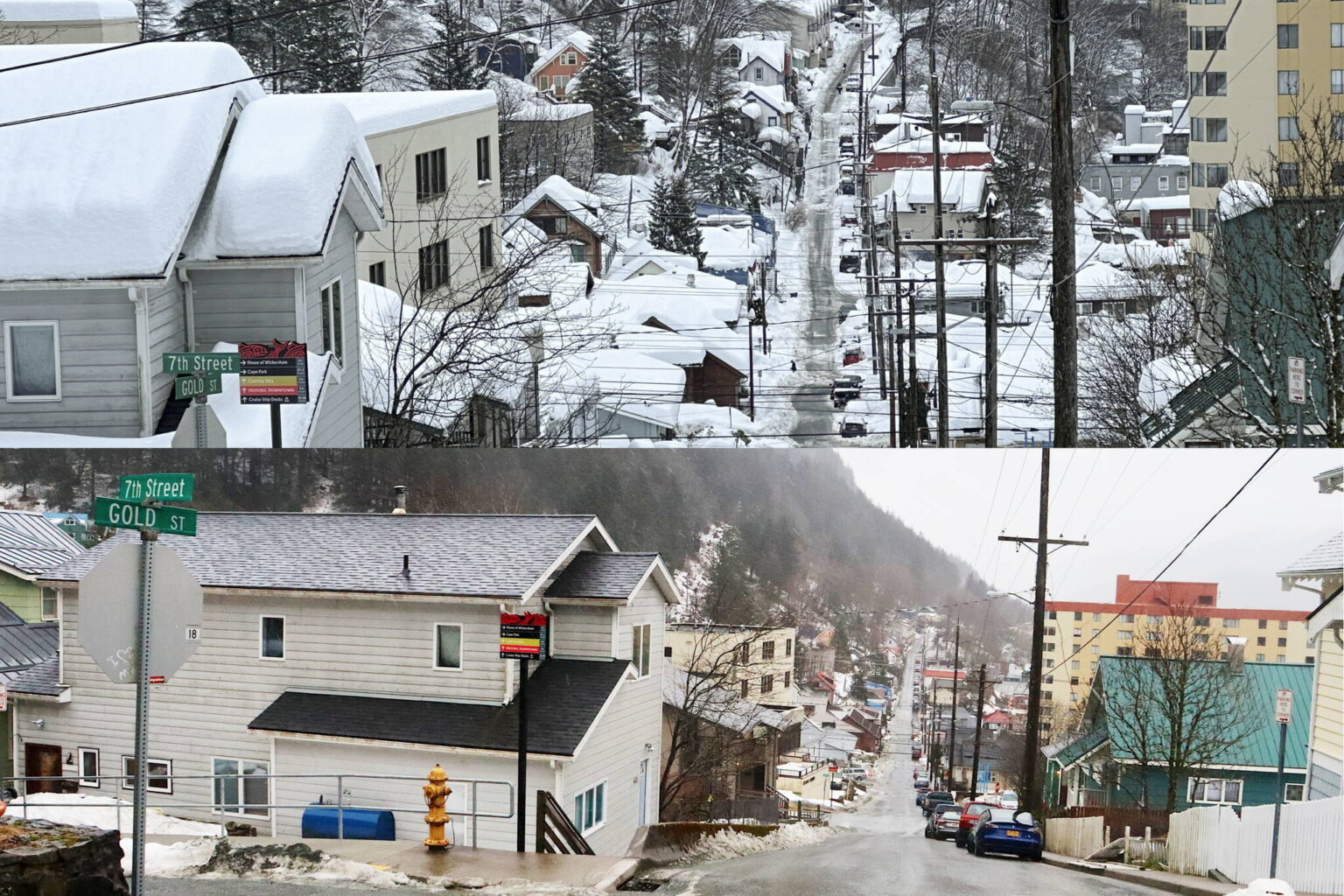 Heavy rain, record-high temperature causes snow from massive storms to ...