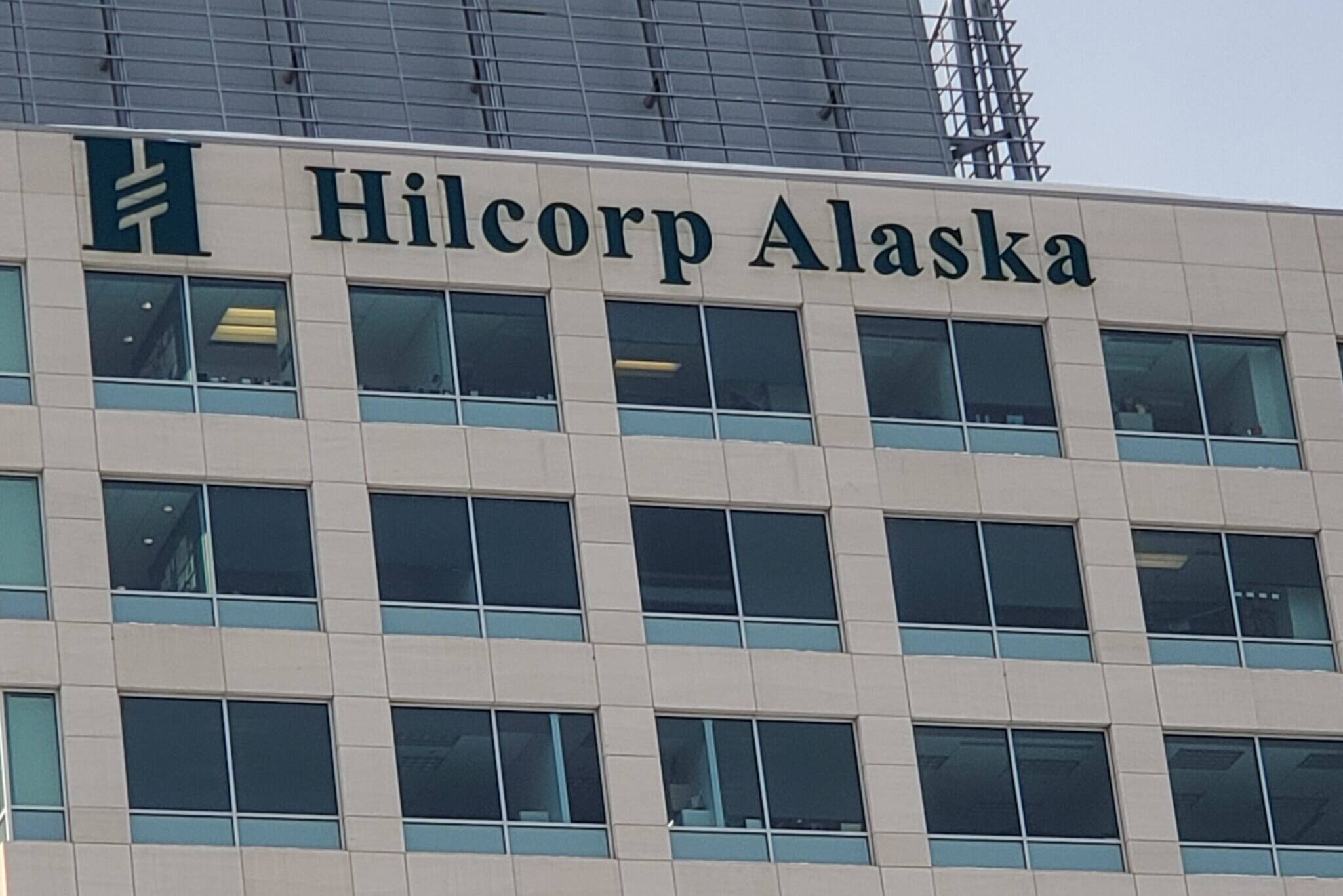 Hilcorp’s Alaska headquarters in Midtown Anchorage are seen on Feb. 7. The company, now a dominant operator in Alaska, announced it has struck a deal to expand its North Slope holdings by buying Eni’s Alaska assets. (Yereth Rosen/Alaska Beacon)