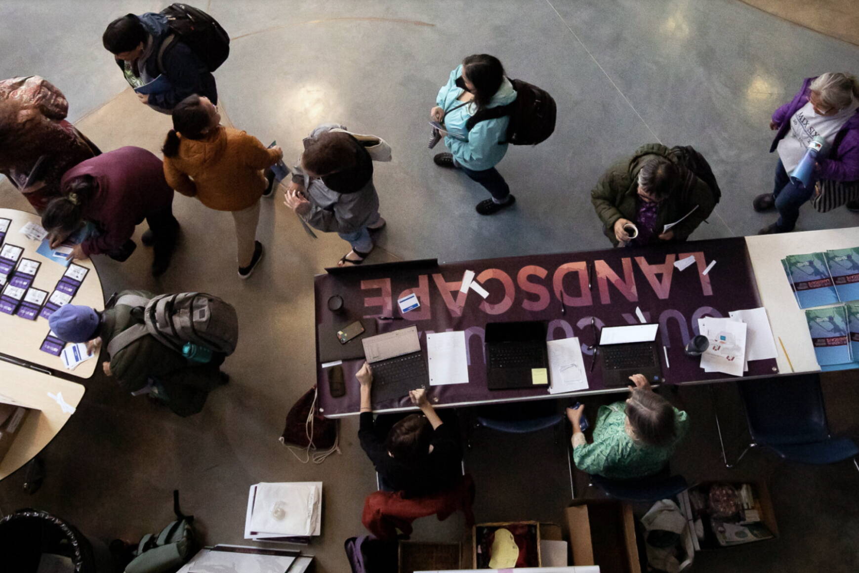 People gather for “Our Cultural Landscape,” Sealaska Heritage Institute’s culturally responsive education conference. (Sealaska Heritage Institute photo)