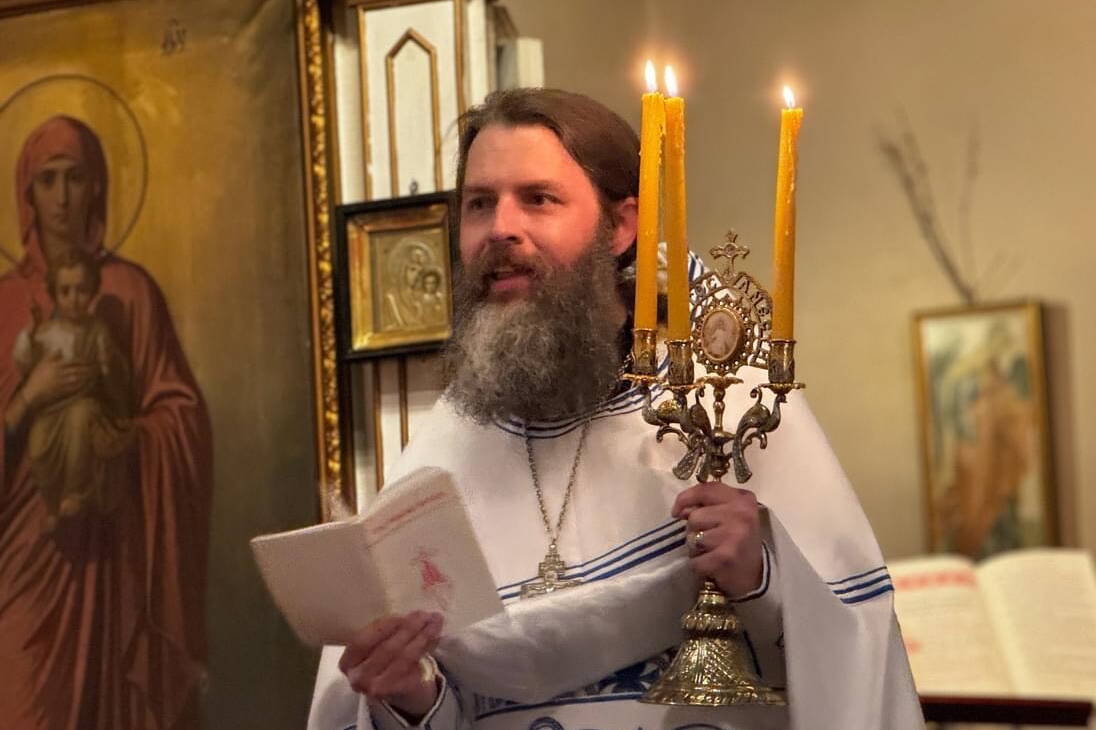 Priest Maxim Gibson is the rector at St. Nicholas Russian Orthodox Church in Juneau. (Photo provided by Maxim Gibson)