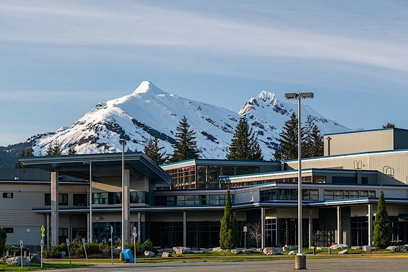 The complex now known as Thunder Mountain Middle School. (City and Borough of Juneau photo)