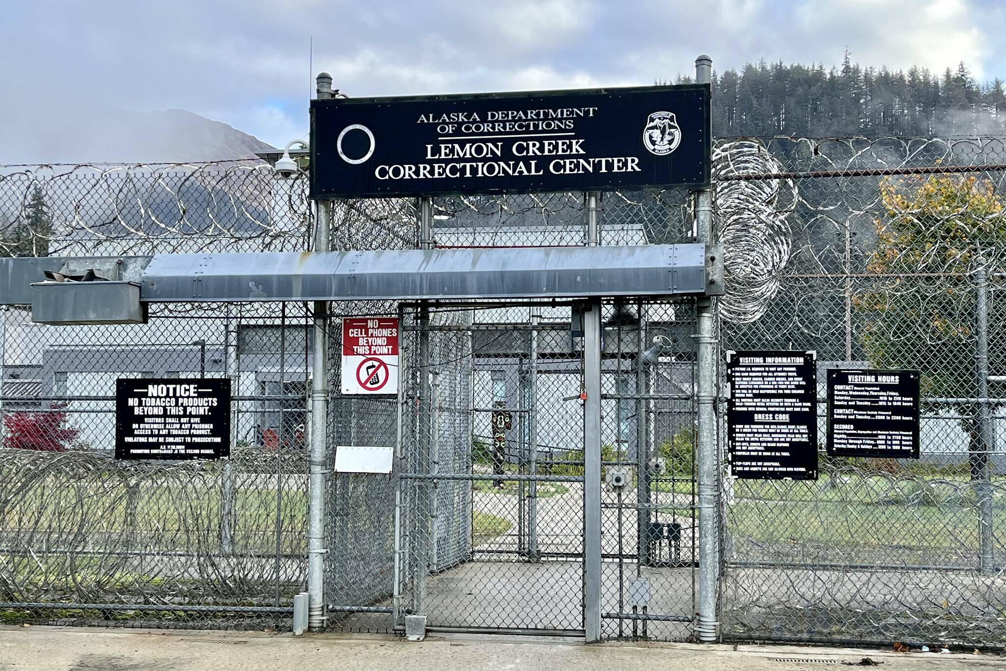 Lemon Creek Correctional Center in Juneau is among the state prisons housing inmates whose medical data was improperly accessible to the public on a website, according to the ACLU. (Jonson Kuhn / Juneau Empire file photo)