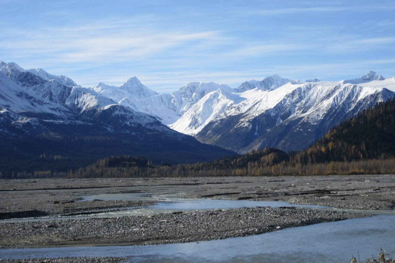 The Palmer project would sit in the watershed of the Chilkat River, pictured here. (Scott McMurren/Flickr under Creative Commons license 2.0)