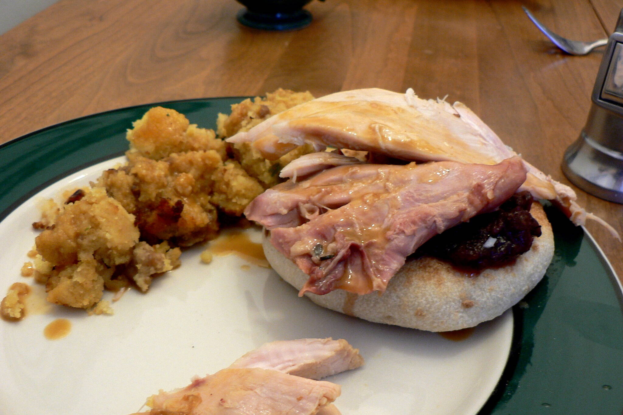 One of countless classic combinations possible with Thanksgiving leftovers. (Stu Spivack / CC BY-SA 2.0)