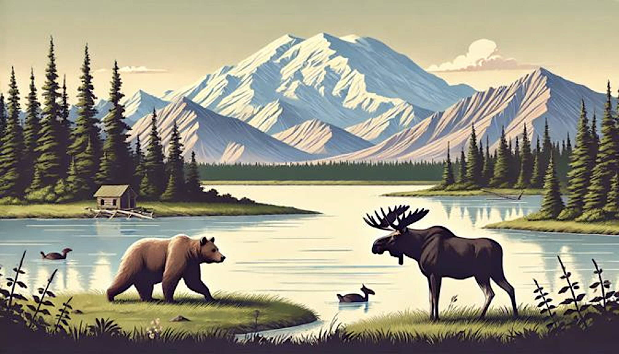 The cover image from Gov. Mike Dunleavy’s “Alaska Priorities For Federal Transition” report. (Office of the Governor)