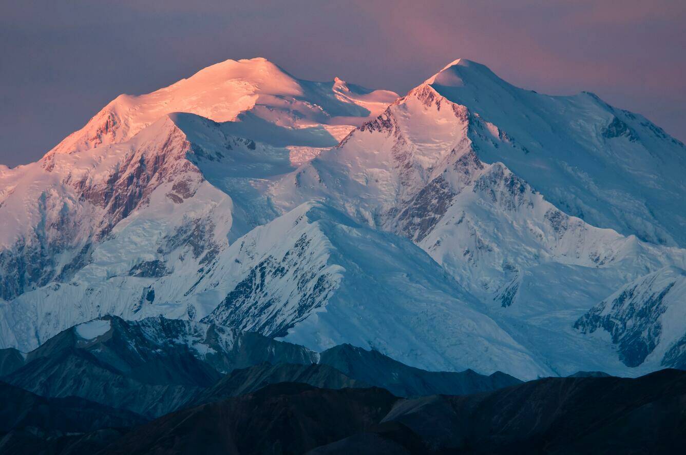 Denali as seen in a picture distributed by the U.S. Geological Survey in 2015 when the nation’s tallest mountain was renamed from Mount McKinley. (National Park Service photo)