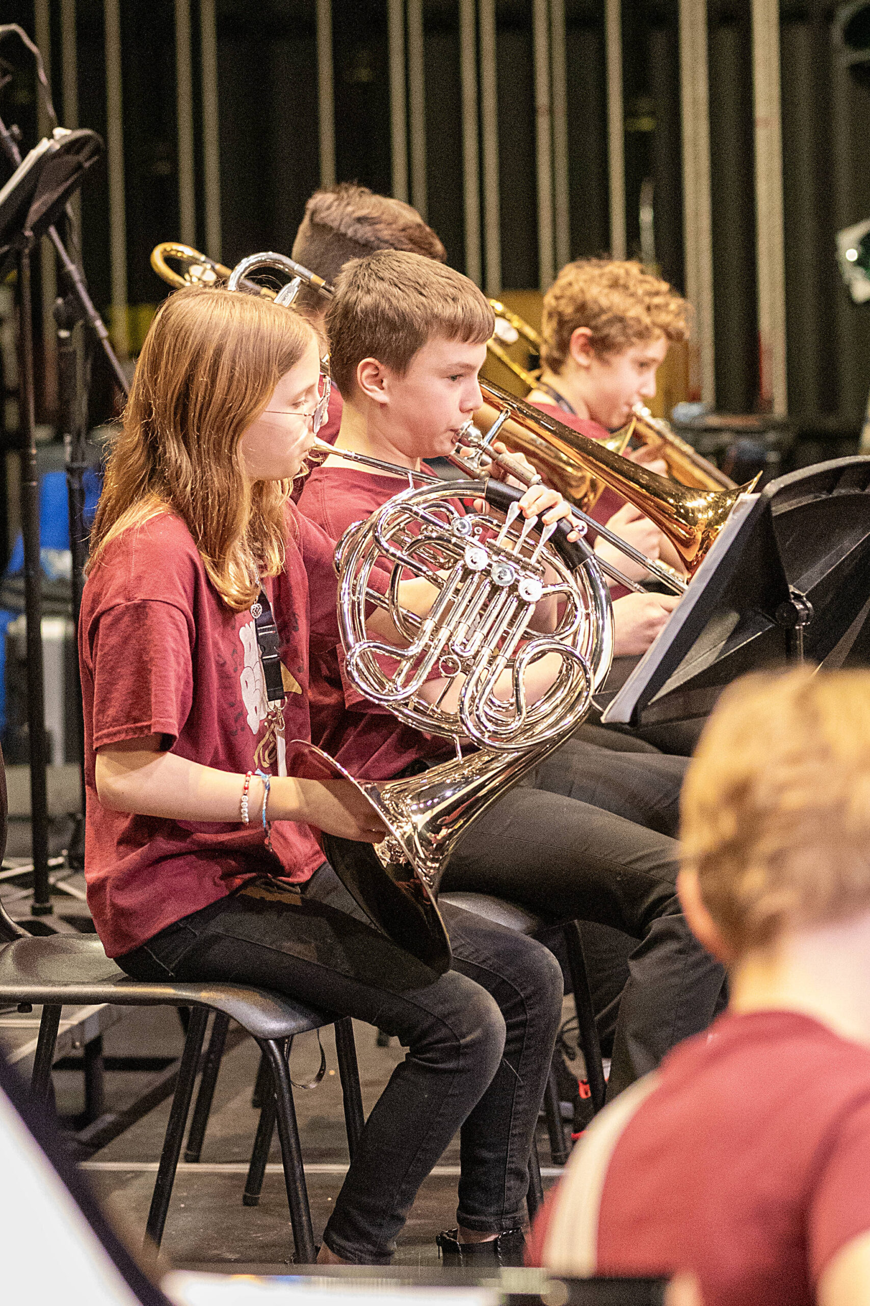 Students play in the Juneau Jazz Festival in 2024. (Photo courtesy of Sandy Fortier)