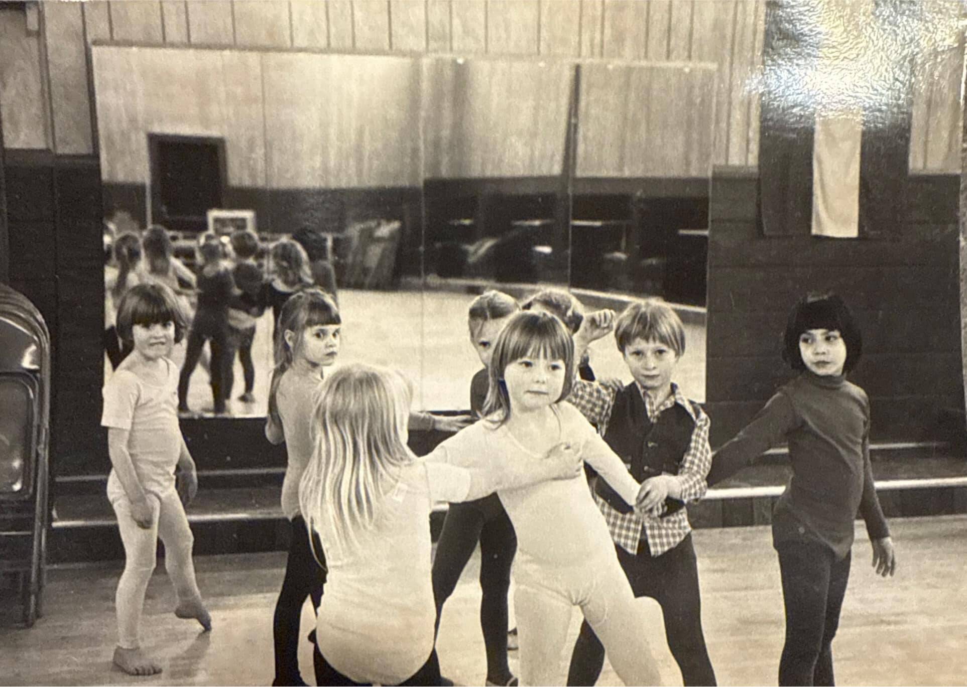 A free children’s dance concert produced by Sybil Davis featured story dances, rock n’ roll and jazz. This photo was published in the Juneau Empire on March 6, 1981. (Mark Kelly / Juneau Empire file photo)