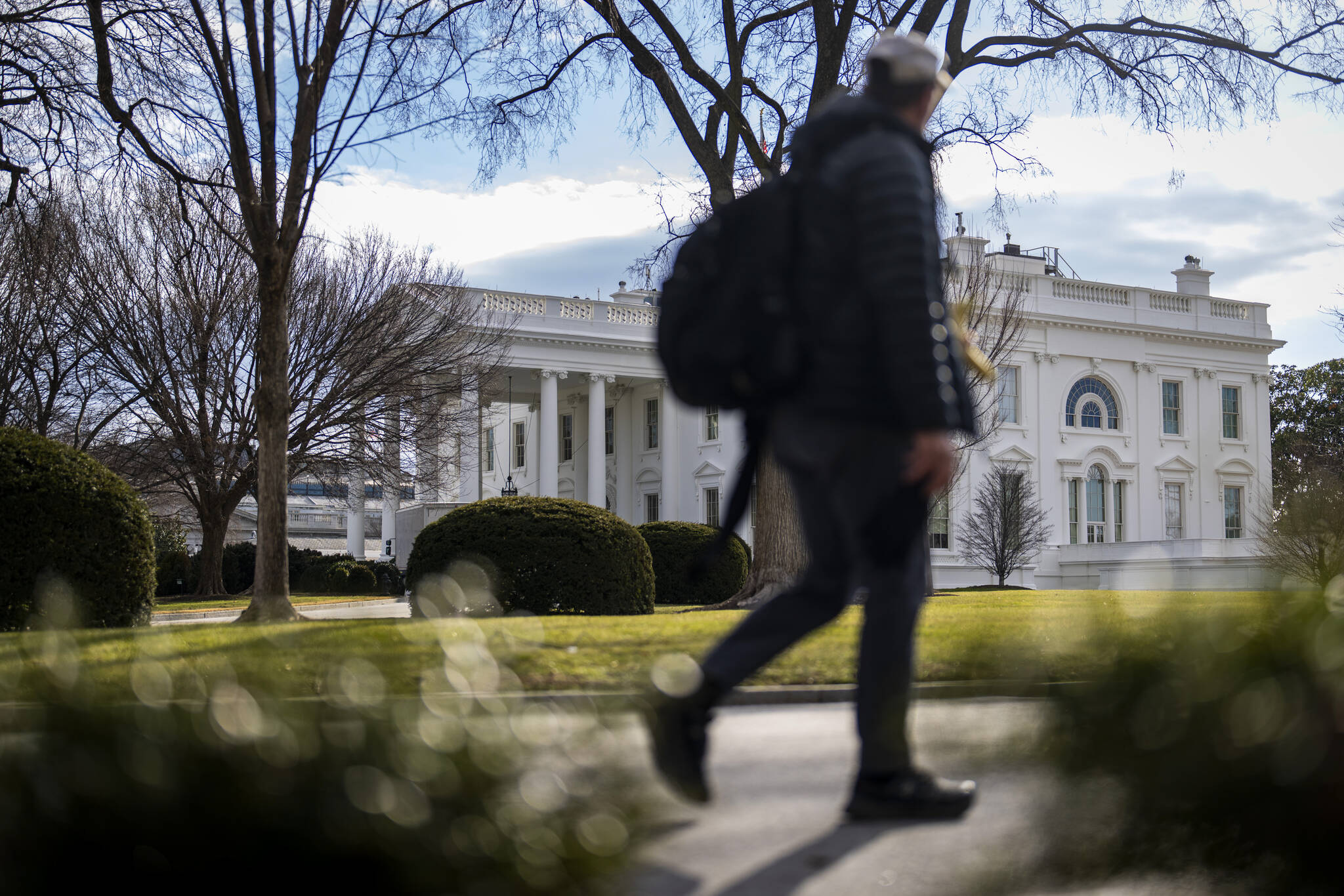 The White House in Washington, Jan. 28, 2025. (Doug Mills/The New York Times)